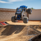 LOSI 1/8 LMT 2.0 Grave Digger 4X4 Solid Axle Brushless Monster Truck RTR Blue