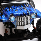 LOSI 1/8 LMT 2.0 Grave Digger 4X4 Solid Axle Brushless Monster Truck RTR Blue