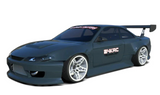 24K RC Technology TAF40000 1/10 James Deane Nissan S14.9 Drift Body (Clear) (257mm Wheelbase)