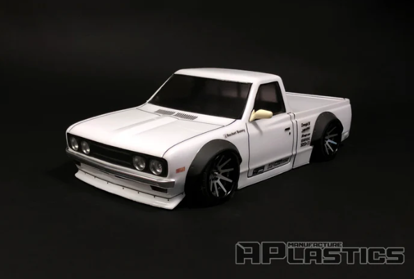 APlastics 1/10 SCALE Datsun 620 pickup CLEAR BODY