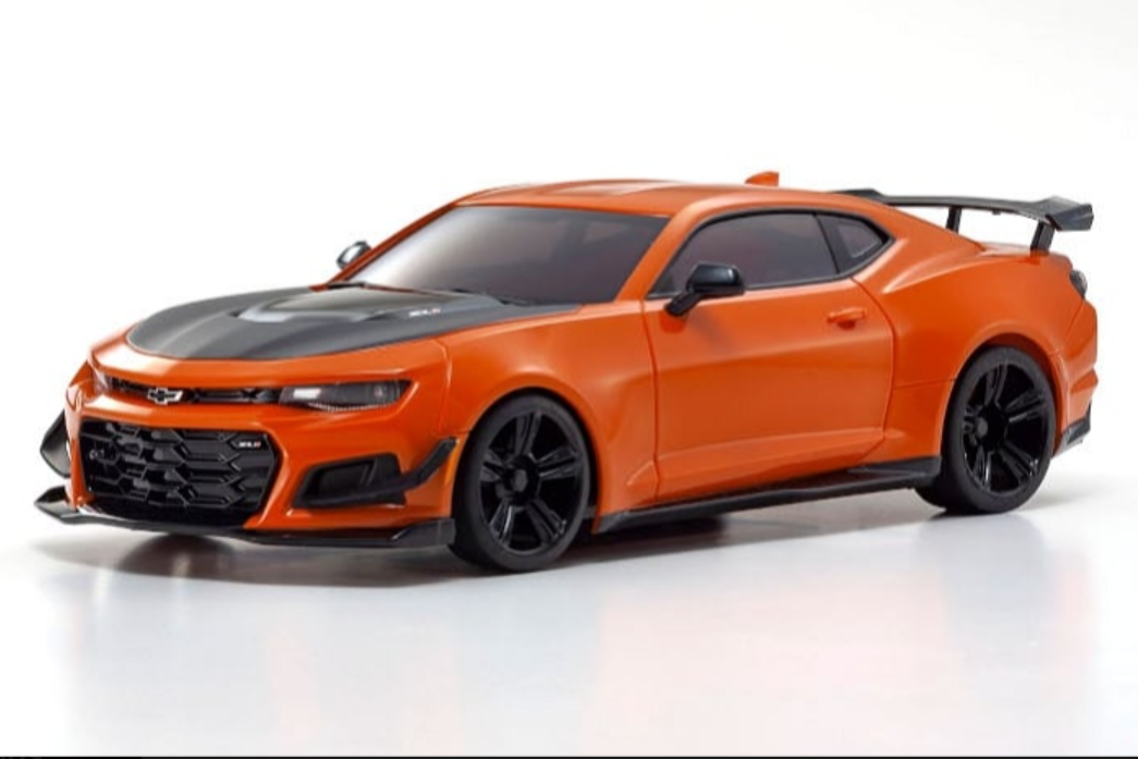 Kyosho MZP242OR Mini-Z ASC MR-03W-MM Chevrolet Camaro ZL1 1LE Crush Orange Body Set