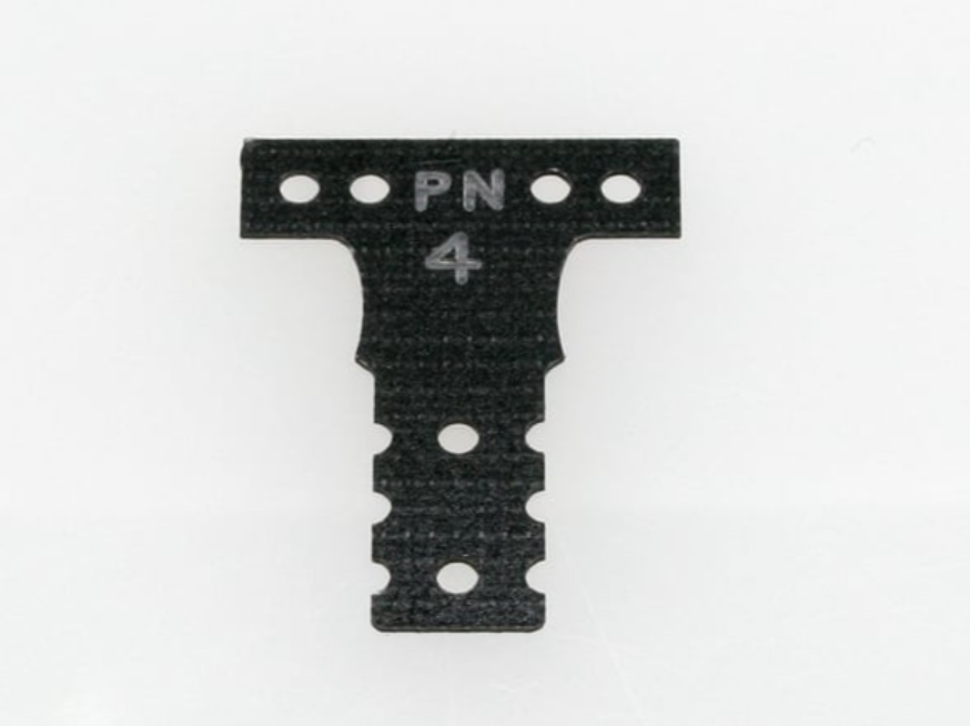 PN Racing MR3045K Mini-Z MR03 MM G10 Black Fiber Glass T-Plate #5