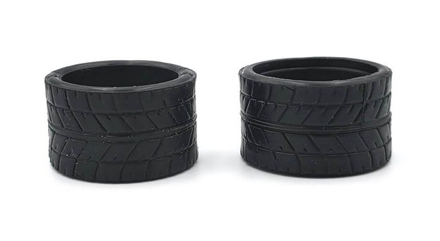 Marka V1RR15-14 V1 Mini-Z RCP Rubber Rear Radial Tire 15 degree mediuem 14mm (1 Pair)