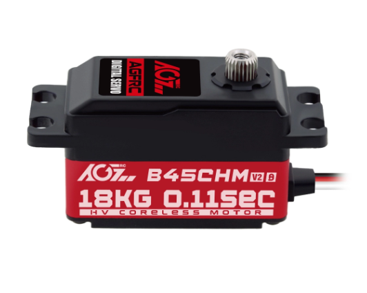 AGFRC B45CHM V2 Low Profile 18KG 0.10Sec High TorqueDigital Coreless Servo(B45CHM V2)