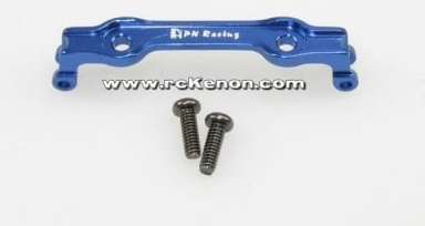 PN Racing MR3051WB Mini-Z MR03 Aluminum Tower Bar Wide (Blue)