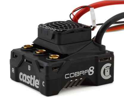 CASTLE CREATION 010-0172-02  Cobra 8, 25.2V ESC with 1512-2650kV Sensored Motor Combo