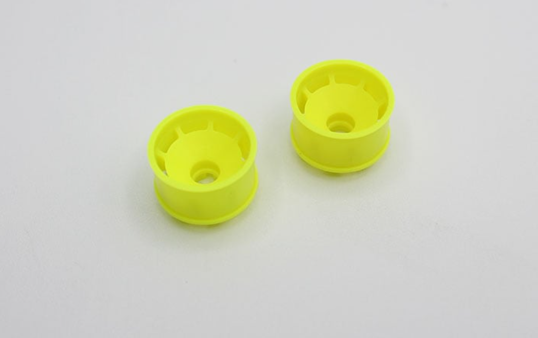 REFLEX RACING RX600R0Y SPEED DISH WHEEL REAR + 0 OFFSET (YELLOW)