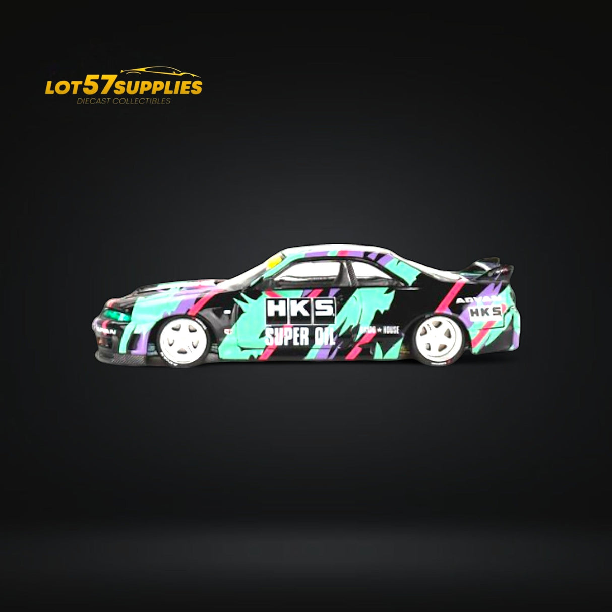 Mini GT Nissan Skyline GT-R R33 HKS Livery 1:64