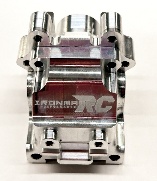 IRonManRc HOBAO VTE2 *FRONT ONLY* SILVER Aluminum Gear box case