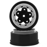 JConcepts 3390BW Tremor Short Course Wheels (Black) (2) (Slash Front) w/12mm Hex