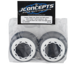 JConcepts 3391BW Tremor Short Course Wheels (Black) (2) (Slash Rear) w/12mm Hex