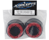 JConcepts 3390BR Tremor Short Course Wheels (Black) (2) (Slash Front) w/12mm Hex