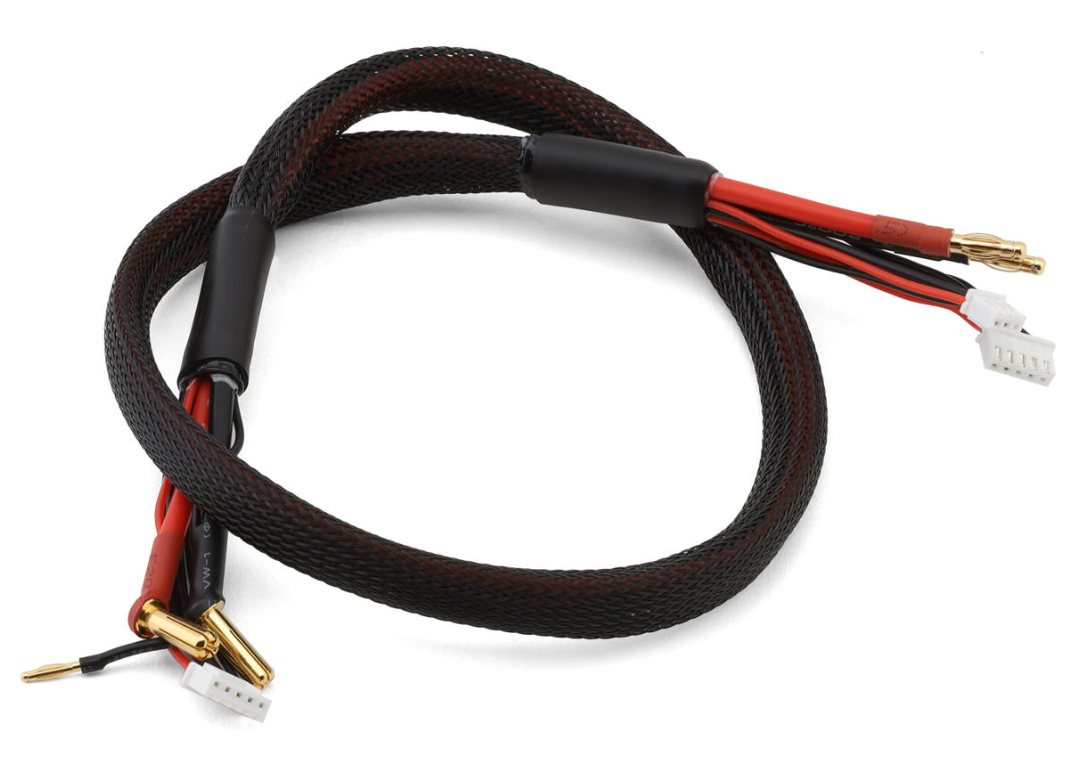 Gens Ace GEAC005 2S/4S Charge Cable (5mm Battery/4.0mm Charger)