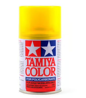 Tamiya PS-42 Translucent Yellow Lexan Spray Paint (100ml)