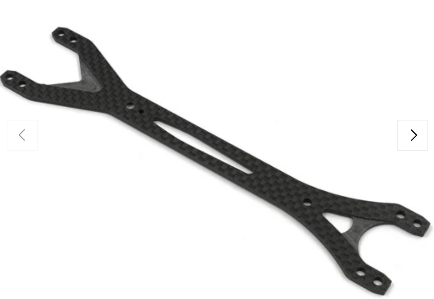 IRONMANRC XPRESS 2MM GRAPHITE TOP DECK FOR DRAGNALO DR1S