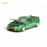 Mini GT x Kaido House Nissan Skyline GT-R R33 Imai Racing V1 Green 1:64