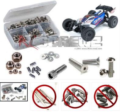 RC SCREWZ ara056 – Arrma Typhoon Grom Mega 4×4 (#ARA2106) Compatible Stainless Screw Kit