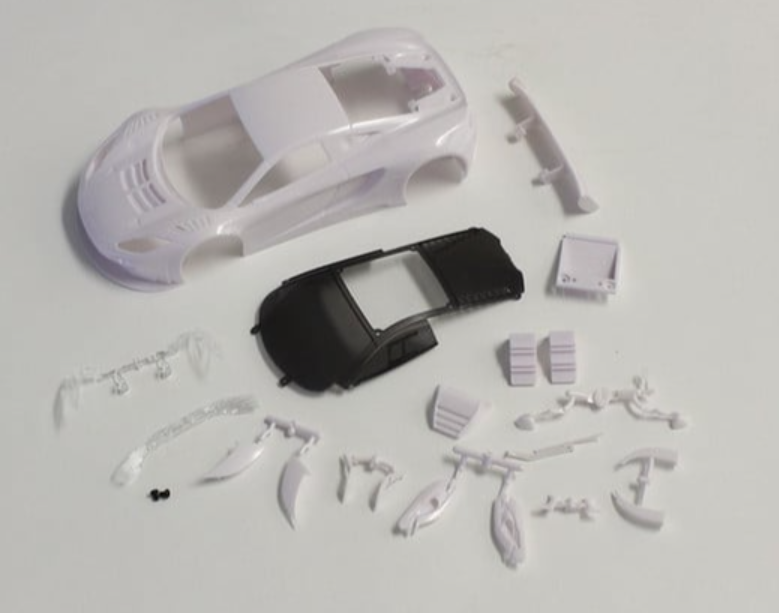 KYOSHO MZN223 Mini-Z McLaren 12C GT3 2013 White Body (w/Rim for RWD)