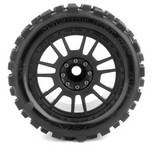 Powerhobby 1/8 SMT 4.0 Wasteland Belted Mounted Tires (2) 17MM