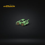 MINICRAFTSMAN Porsche 911 GT3 RS Egg Cart Green 1:64