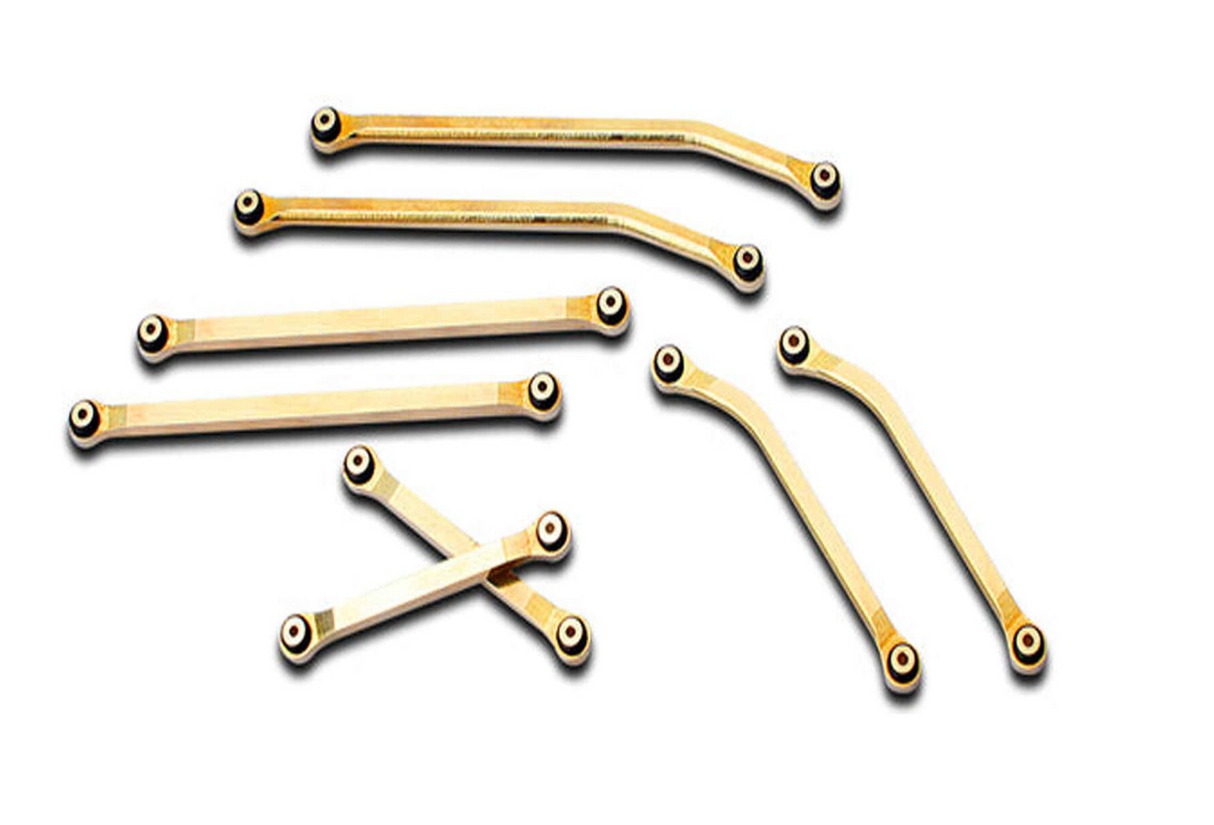 FURITEK FRU2135 Brass High Clearance Links Set: SCX24 Gladiator