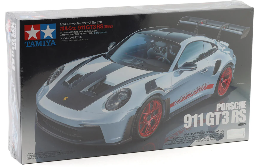 Tamiya TAM24370 1/24 Scale Porsche 911 GT3 RS Plastic Model Kit