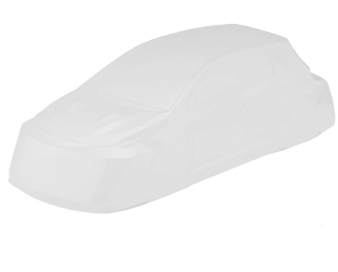 24K RC TAF33001 Technology 1/10 Corolla DPR Drift Body Set (Clear) (260mm Wheelbase)