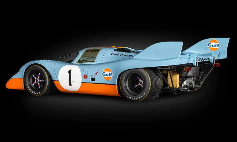 Pocher Porsche 917K Gulf Edition 1/8 Scale Die-Cast Model Car Kit HK118