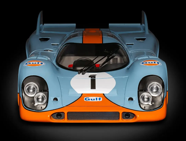 Pocher Porsche 917K Gulf Edition 1/8 Scale Die-Cast Model Car Kit HK118
