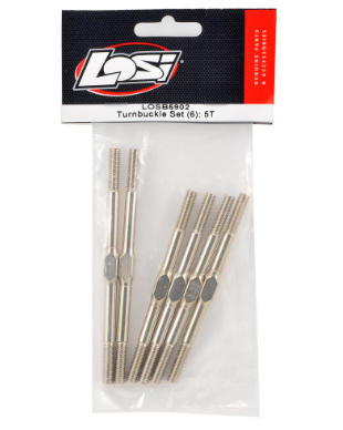 LOSI LOSB5902 5T Losi Turnbuckle Set (6)
