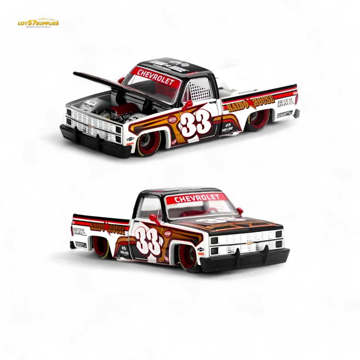 (Pre-Order) Kaido House Chevrolet Silverado Intimidator V1 1:64