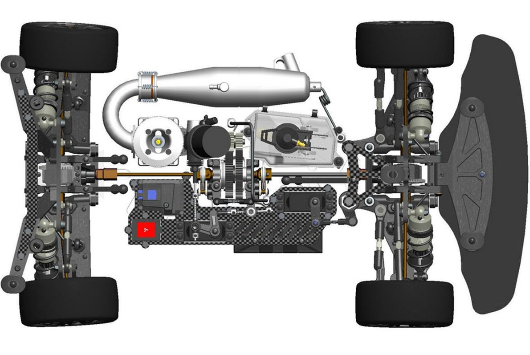 Serpent SRX8 GT R 2023 1/8 Nitro On-Road Sedan Kit