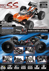HOBAO HB-SSTE-C150RG HYPER SSTE 1/8 TRUGGY ELECTRIC RTR ORANGE BODY
