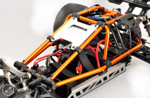 HOBAO HB-CTE-RG 1/8 HYPER CAGE TRUGGY ELECTRIC ROLLER ARR- ORANGE
