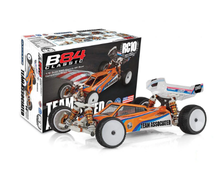 Team Associated 90055 RC10B84 Classic 4wd 1/10th Carpet Electric Buggy Team Kit