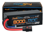 Powerhobby 4s 15.2V 8000MAH 130C HV + GRAPHENE Lipo Battery QS8 Plug Hard Case