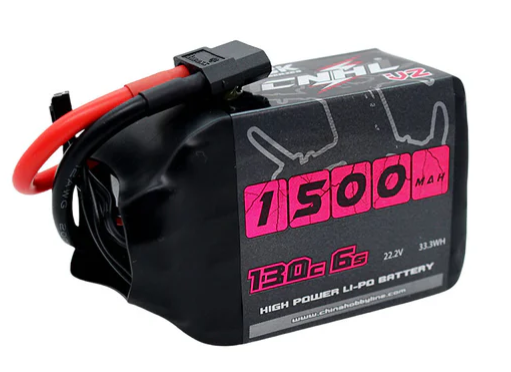 CNHL Black Series V2.0 1500mAh 22.2V 6S Lipo Battery 130C with XT60 Plug