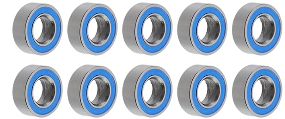 IRonManrc 4x8x3mm Chrome Steel Bearing Double Sealed ( 10 PACK )