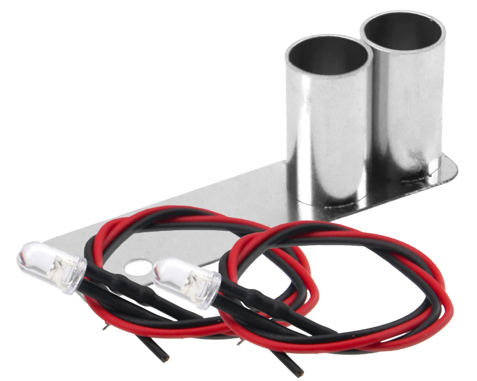 IRonManRc 1/10 Rc Car Exhaust Pipe Tailpipe LED Modified