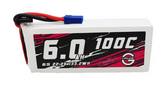 CNHL G+Plus 6000mAh 22.2V 6S 100C Lipo Battery with EC5 Plug