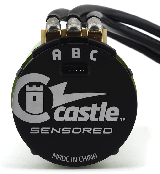 Castle Creations 1717 Sensored 4-Pole Brushless Motor (1650Kv)
