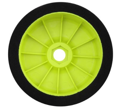 BSR Racing C8222-Y 1/8 Pre-Mounted GT Foam Tires (Yellow) (2) (Gold) w/17mm Hex