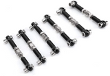 IRonManRc 6pcs Universal Aluminum 47-57mm Turnbuckle Rods 1/10 1/16 1/18 1/24