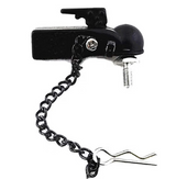 IRonManRc Metal Hitch Trailer Ball Buckle for SCX10 90046 Traxxas TRX4 1/10 RC Car Black Trailer Link Coupler