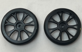 LRC 1/10 LRC Vandal LP 12mm Hex Front Drag RIMS W/ Wheels