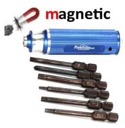 Powerhobby PH-Hex Driver Set Hex / Mulit Driver Magnétique RC Tool Set 1.5mm 2mm 2.5mm 3mm