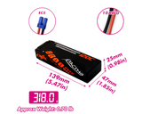 CNHL HC8001202XEC5Racing Series 8000mAh 7.4V 2S 120C Hard Case Lipo Battery with EC5 Plug
