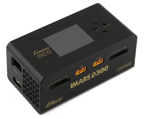 Gens Ace Imars D300 G-Tech Smart Dual AC/DC Charger (6S/16A) (White) (AC-300W) (DC-350W x2)