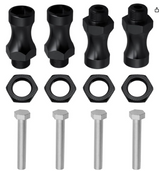IRonManRc Aluminum 12mm to 17mm Wheel Extension Hex Drive Hub Adapter Widener 30mm Offset