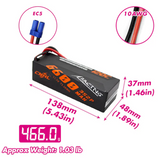 CNHL Racing Series 6600mAh 11.1V 3S Lipo Battery 120C Hard Case with EC5 Plug